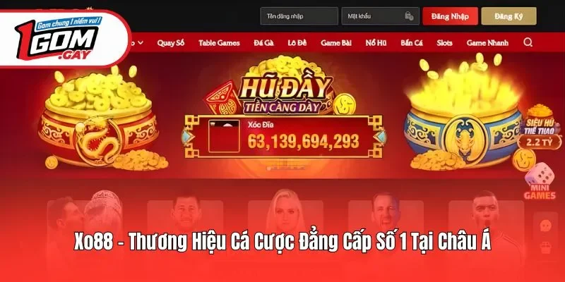 Xo88 - Thương Hiệu Cá Cược Đẳng Cấp Số 1 Tại Châu Á